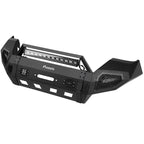 Front Bumper Assembly for Toyota Tacoma (2016–2020) w/ D-ring, Winch Seat, LED Light