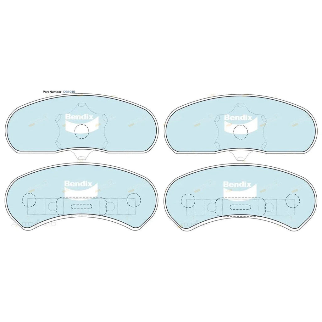 GCT Front Disc Brake Pad Set 4.1L 5.7L for Ford LTD (1979 - 1988)