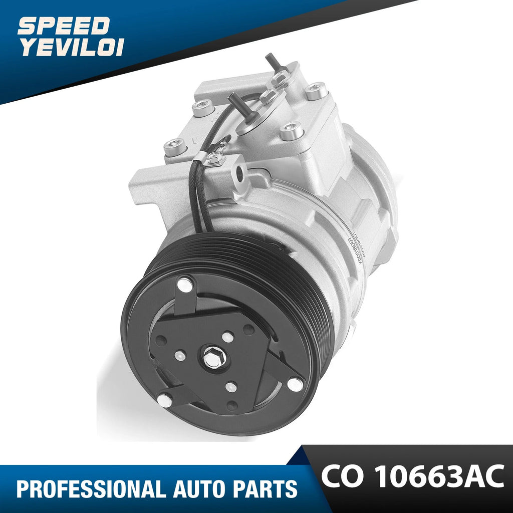 AC Compressor w/ Clutch for Honda CR-V 2.4L (2002–2006)
