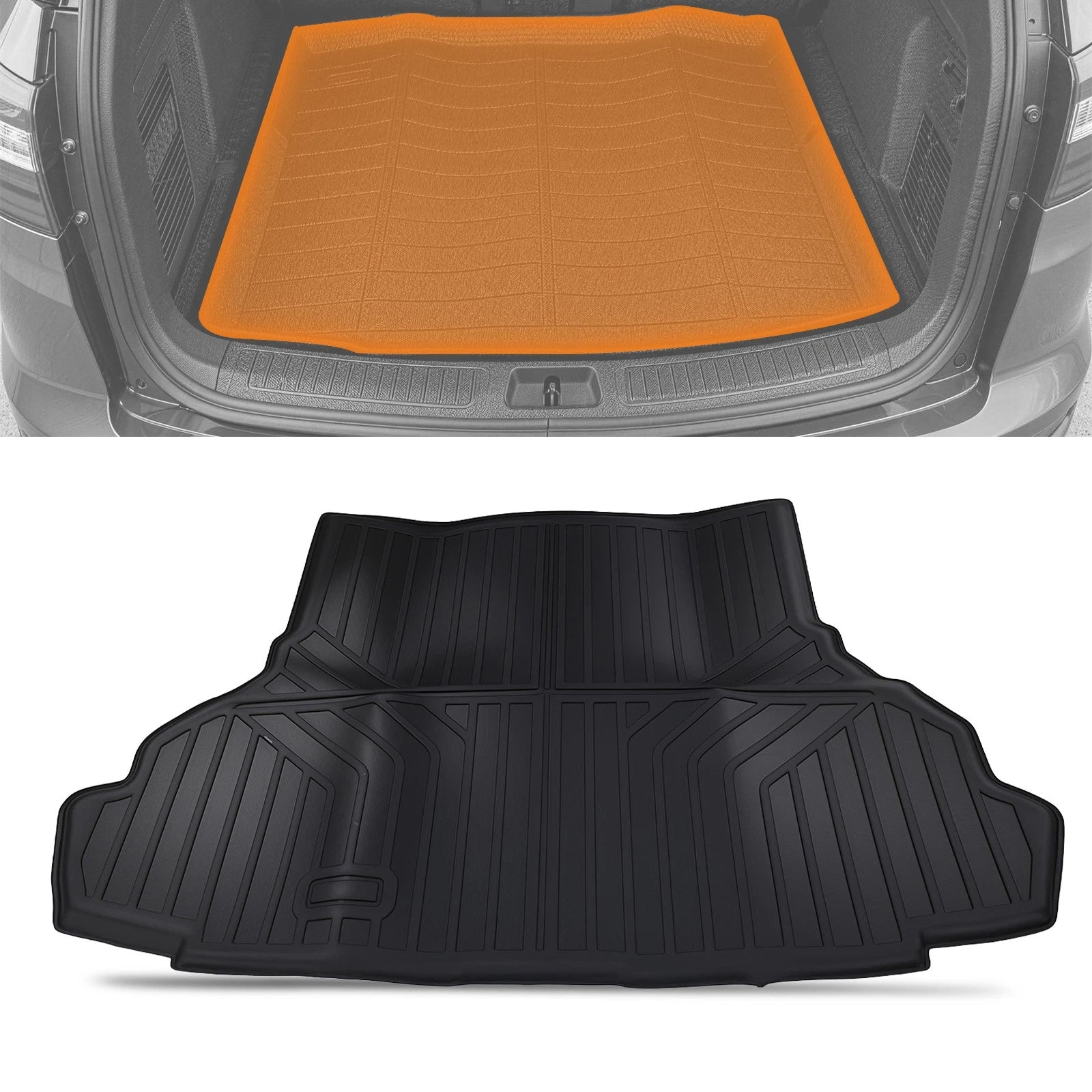 Rear Cargo Trunk Liner for Ford Mustang (2015–2023) TPE Waterproof Mat
