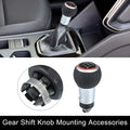 6 Speed Gear Shift Knob for Audi A4 S4 B8 8K (2008–2016) Black Red