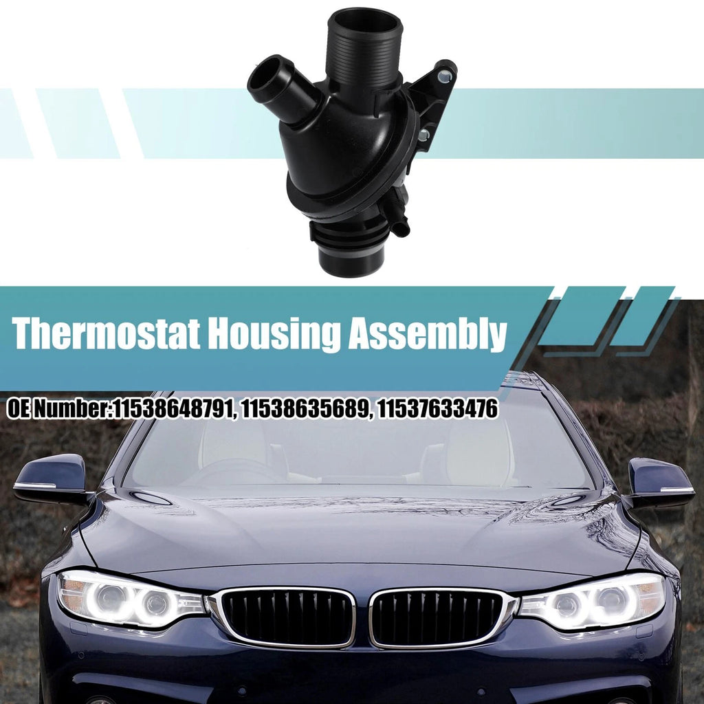 Engine Coolant Thermostat Housing Assembly for BMW X1 (2012–2017) 11538648791