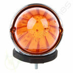 9X Amber Chrome Torpedo 17 LED Cab Marker Light for Paccar Freightliner (N/A)