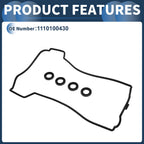 Valve Cover Gasket Set for Mercedes-Benz C220 (1994–1997) 1110100430