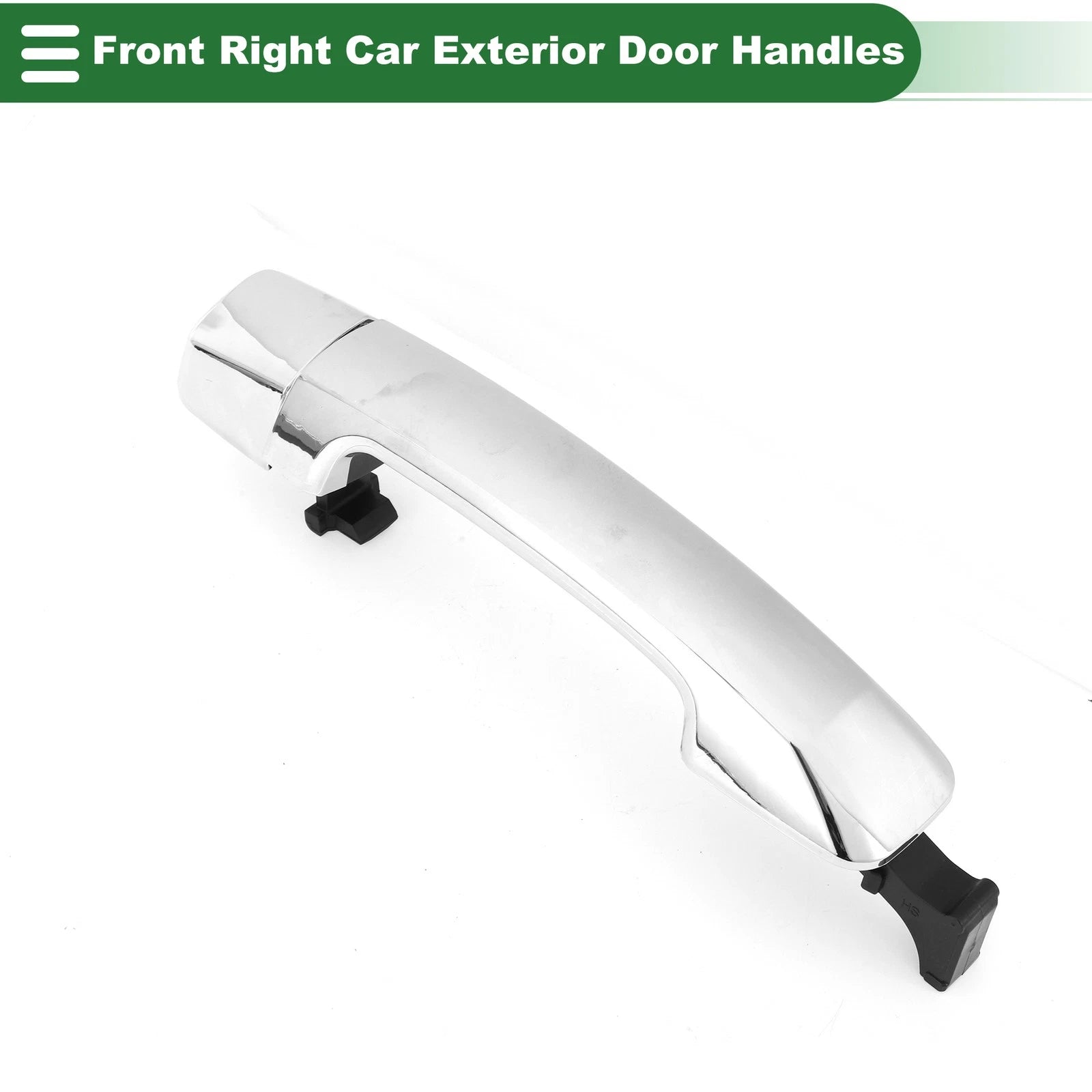 Front Right Door Handle No. 692100C020 for Toyota Tundra (2007–2021) Silver Tone
