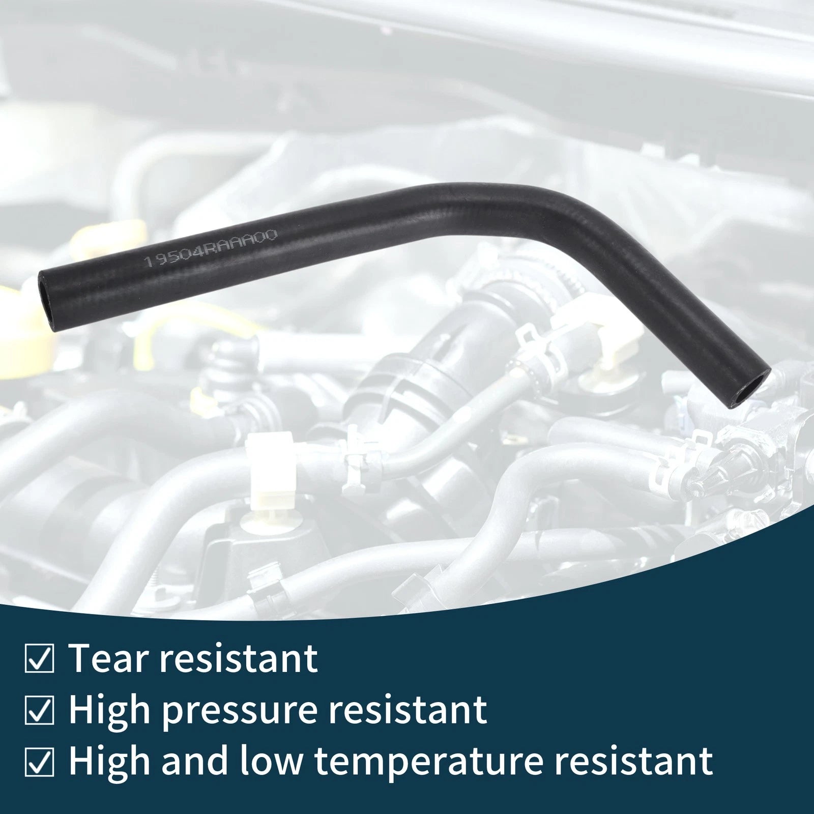 Radiator Hose No. 19504RAAA00 for Honda CR-V (2007–2014) Upper Hose