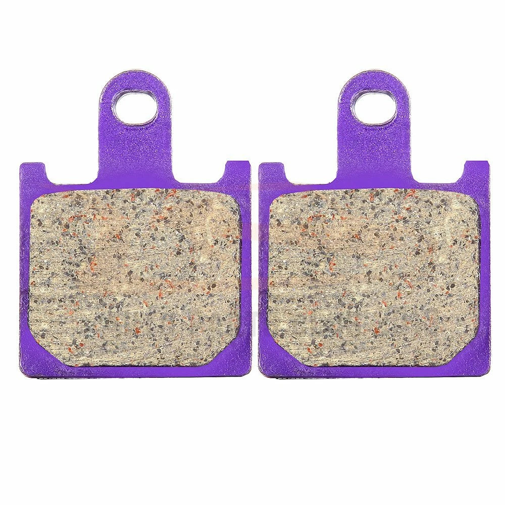 Front & Rear Carbon Fiber Brake Pads for Kawasaki Ninja ZX6R (2007–2008)