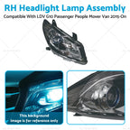 Headlight Lamp Assembly Xenon Right for LDV G10 (2015–Present)