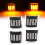 Sequential LED Corner Side Marker Lights for Chevy C/K 1500 2500 3500 (1994-1998)
