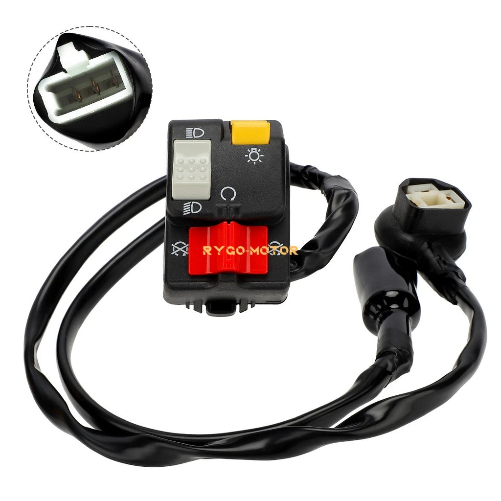 Switch Light/Start/Kill for Honda FourTrax 250 TRX250R (1986–1989) 35200-HB9-771