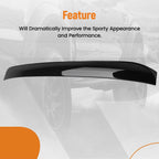 Trunk Lip Spoiler for Infiniti G35 G37 G25 Q40 (2007–2015) ABS Sport Style