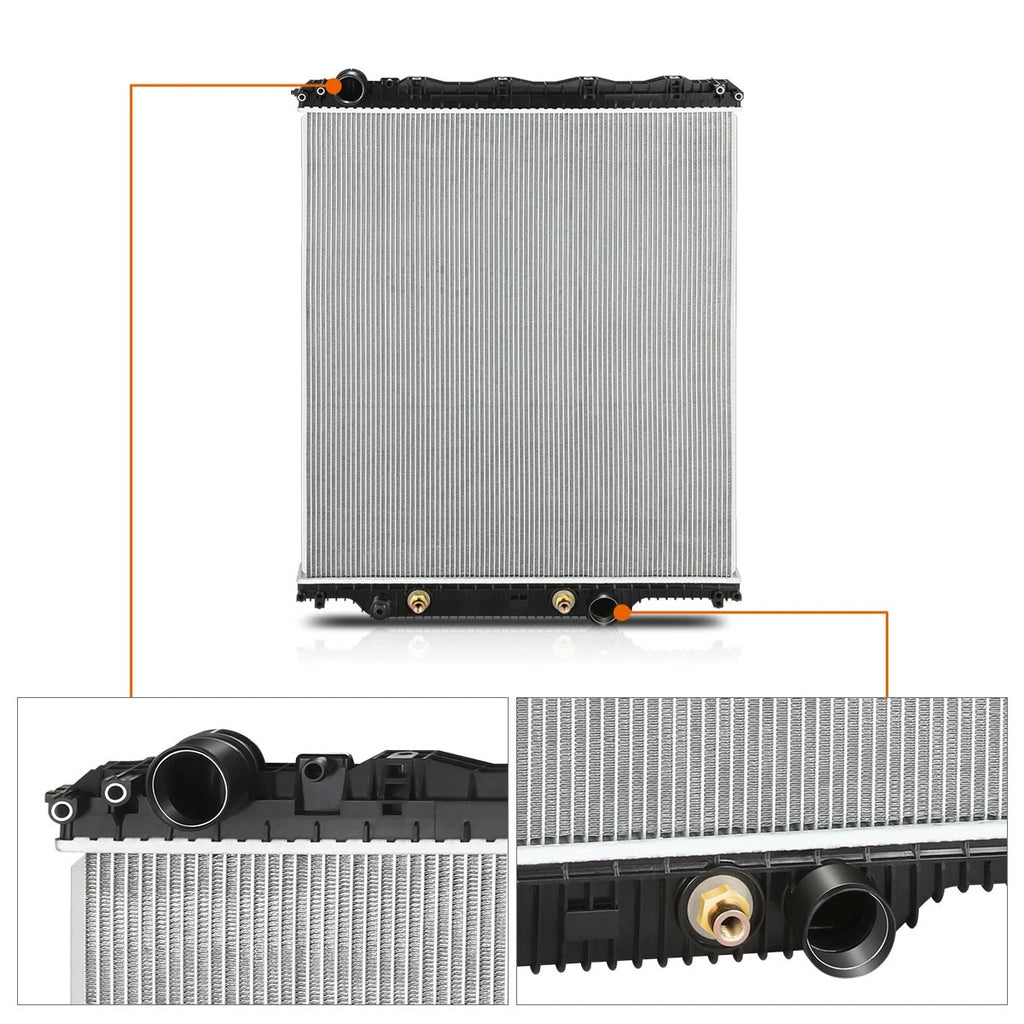 Aluminum Core Cooling Radiator for Cadillac CT6 (2016–2020)
