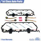 Valve Cover Gasket & Glow Plug Kit for Ford E-350 F-350 7.3L Turbo V8 (1994–2003)