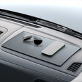 Anti-slip Dashboard Mat for Universal Fit (18x13cm) - Black Silicone