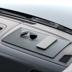 Anti-slip Dashboard Mat for Universal Fit (18x13cm) - Black Silicone