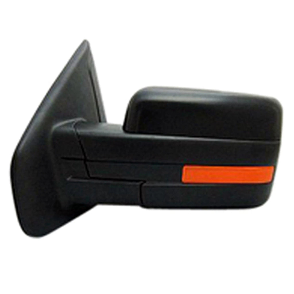 Replacement Ready to Paint Driver Standard Mirror w/Reflector w/Convex Insert