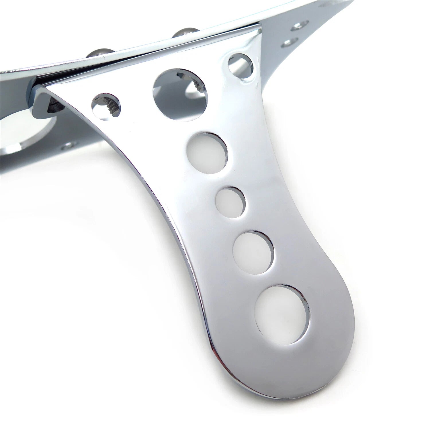 Chrome License Plate Bracket for Suzuki Kawasaki Yamaha Honda