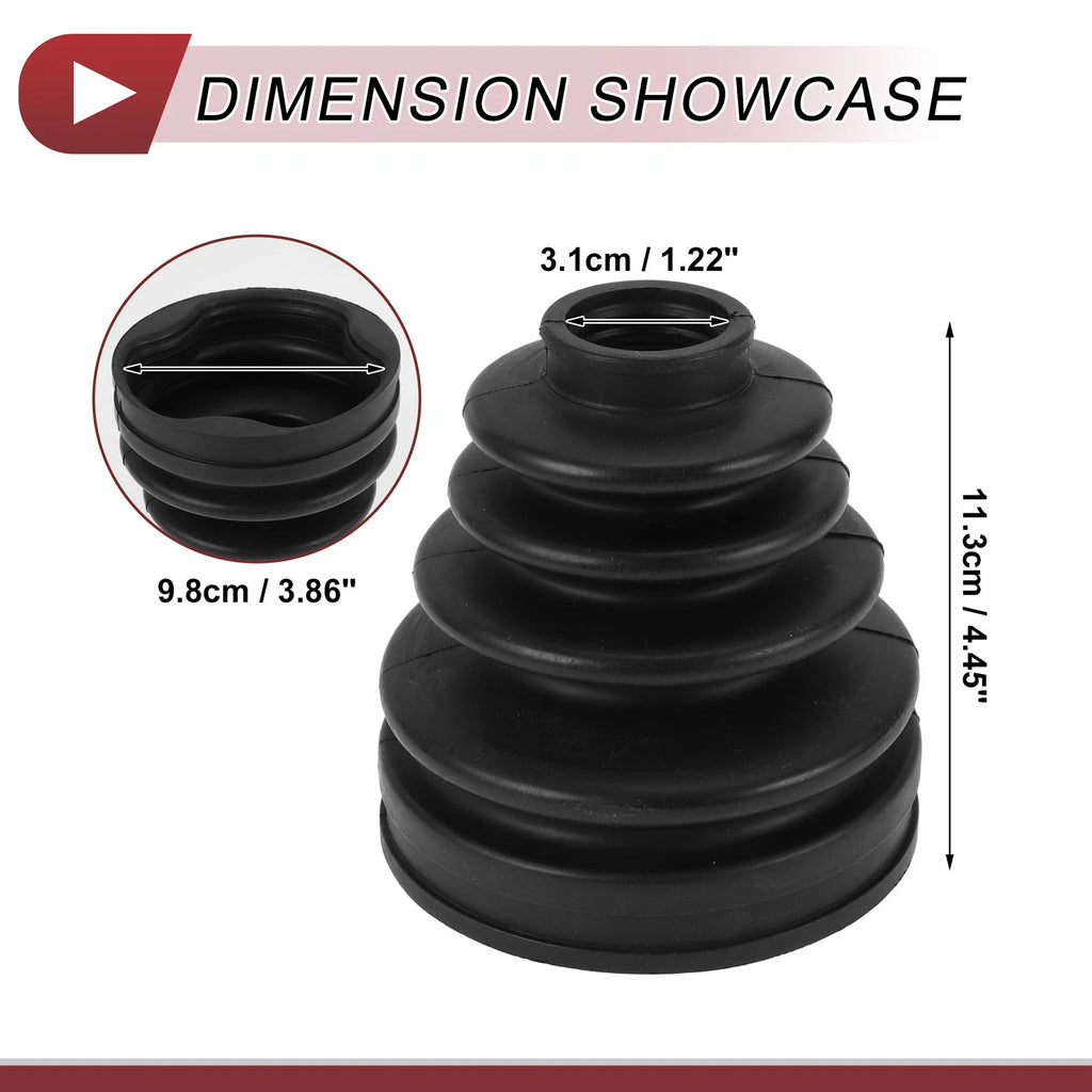 Inner CV Joint Boot Kit with Clamps for Toyota 4Runner (1996–2002)