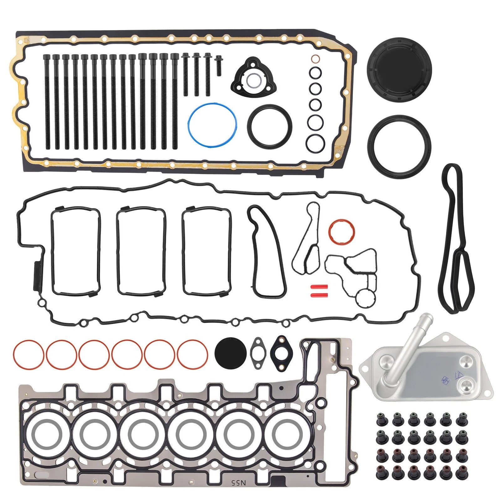 Oil Cooler Gasket Kit for BMW 535i F10 N55 (2011–2016) 50351600