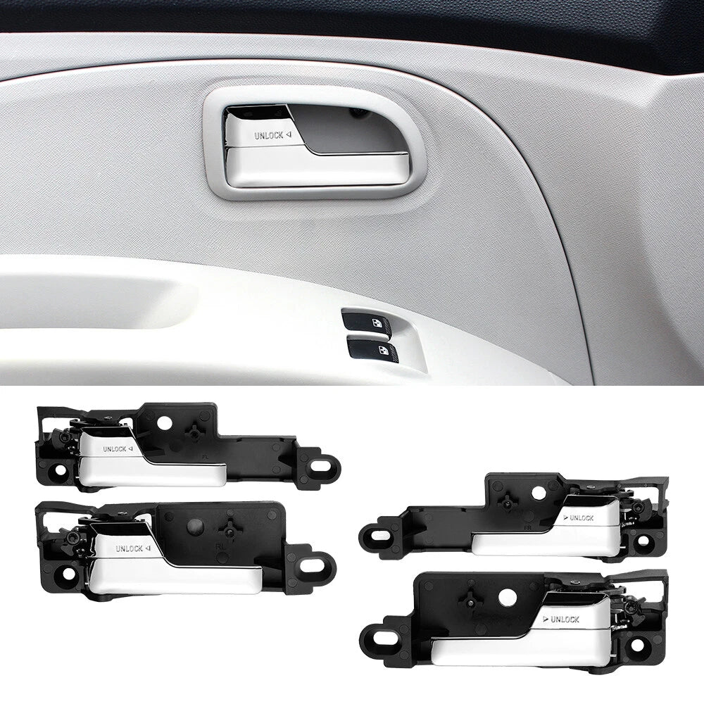Interior Door Handle Set of 4 for Ford Fusion Mercury Milan Lincoln MKZ (2006–2012)