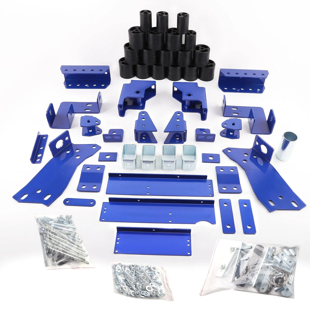 3" Body Lift Kit for GMC Sierra, Chevy Silverado 1500 2WD 4WD (2003–2005)