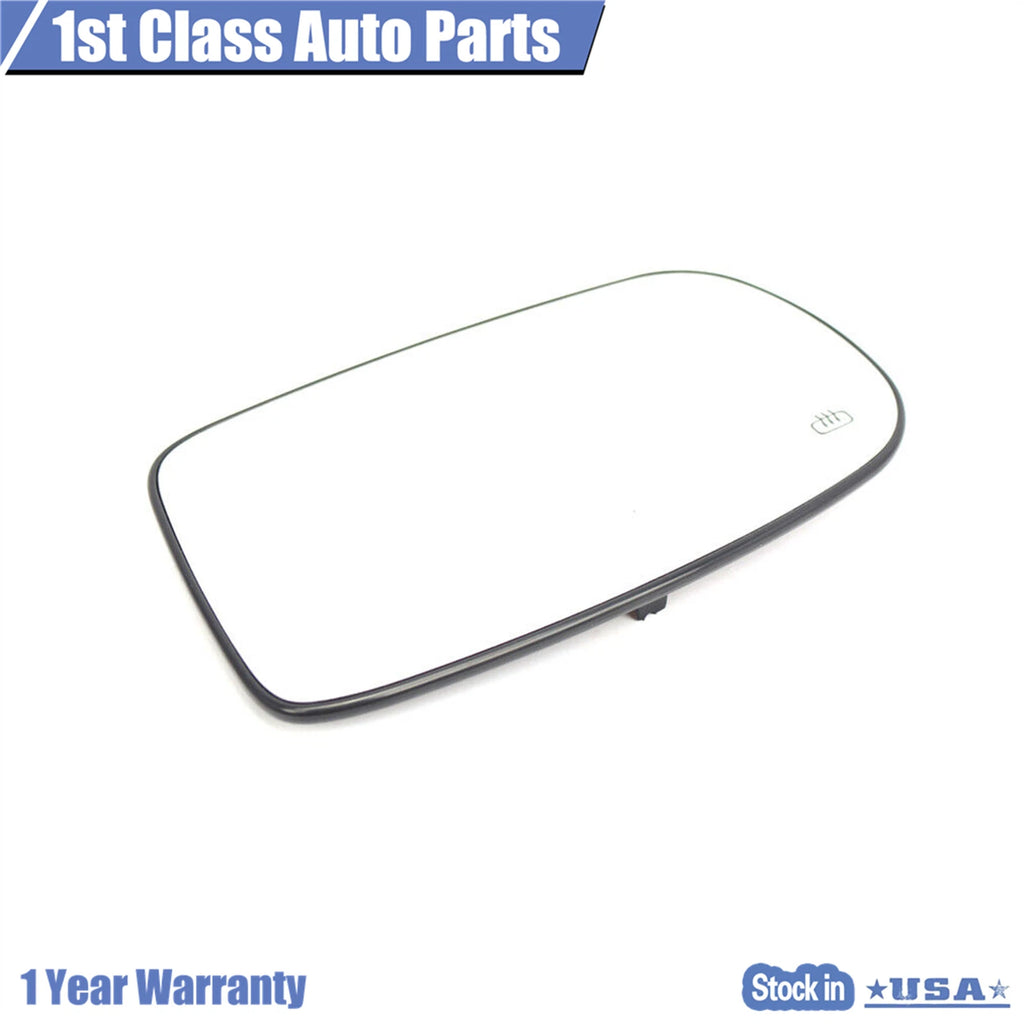 Rear View Mirror Glass + Backplate Left for Chrysler 200 300 Dodge Charger (2011–2021)
