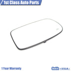 Rear View Mirror Glass + Backplate Left for Chrysler 200 300 Dodge Charger (2011–2021)