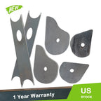 6Pcs Rear Upper Trailing Arm Mount Repair Kit for Chevy Trailblazer & GMC Envoy (–)