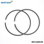 Set of 3 Piston Rings STD for Yamaha PWC Outboard 1200 GP1200R XLT1200 (1996–2003)