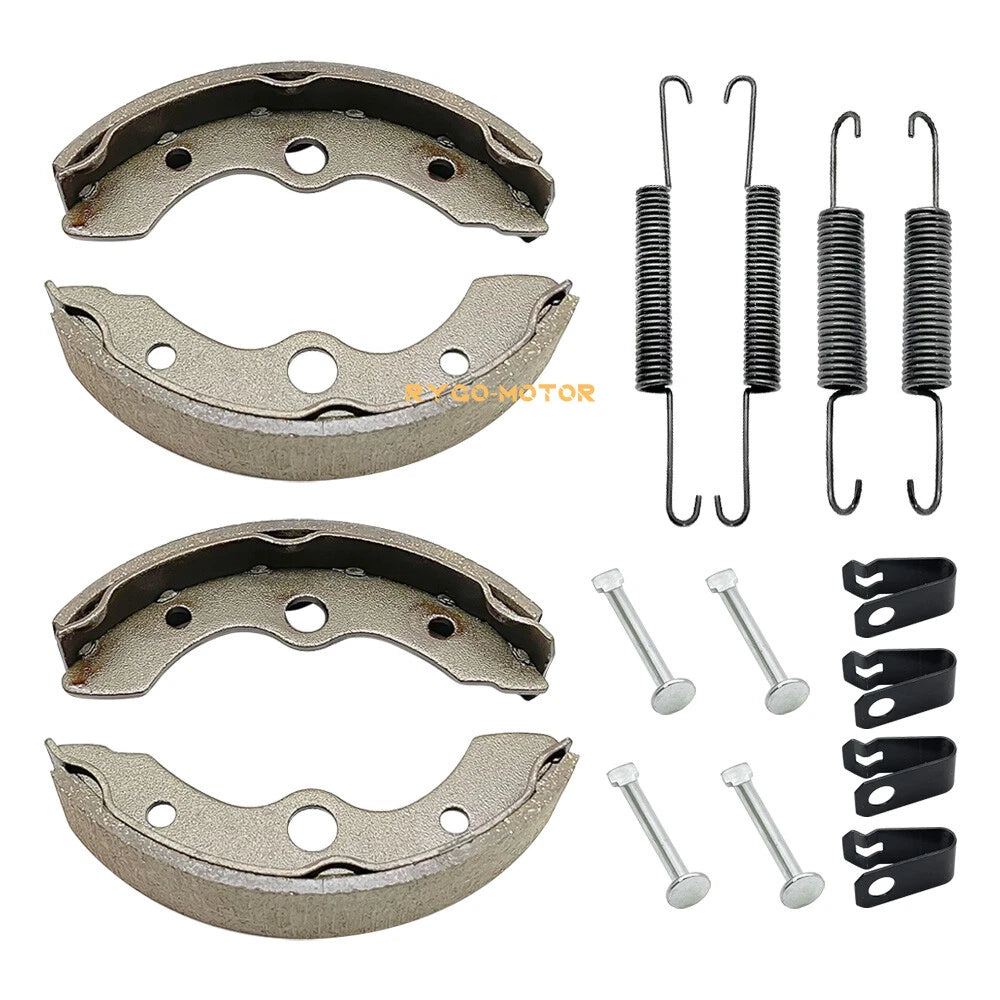 Front Brake Shoes Springs Pins Kit for Honda Odyssey Pilot (350, 400)