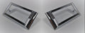 Chrome Side Marker Lamp Bezels for Chevrolet Nova (1967–1969)