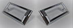 Chrome Side Marker Lamp Bezels for Chevrolet Nova (1967–1969)