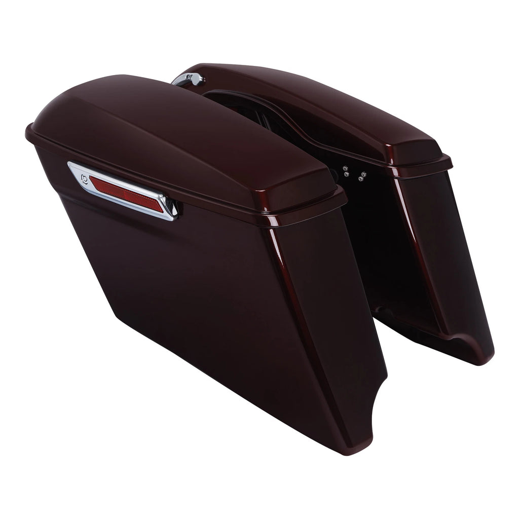 4" Stretched Saddlebags for Harley Touring Road Glide (2014–2024)