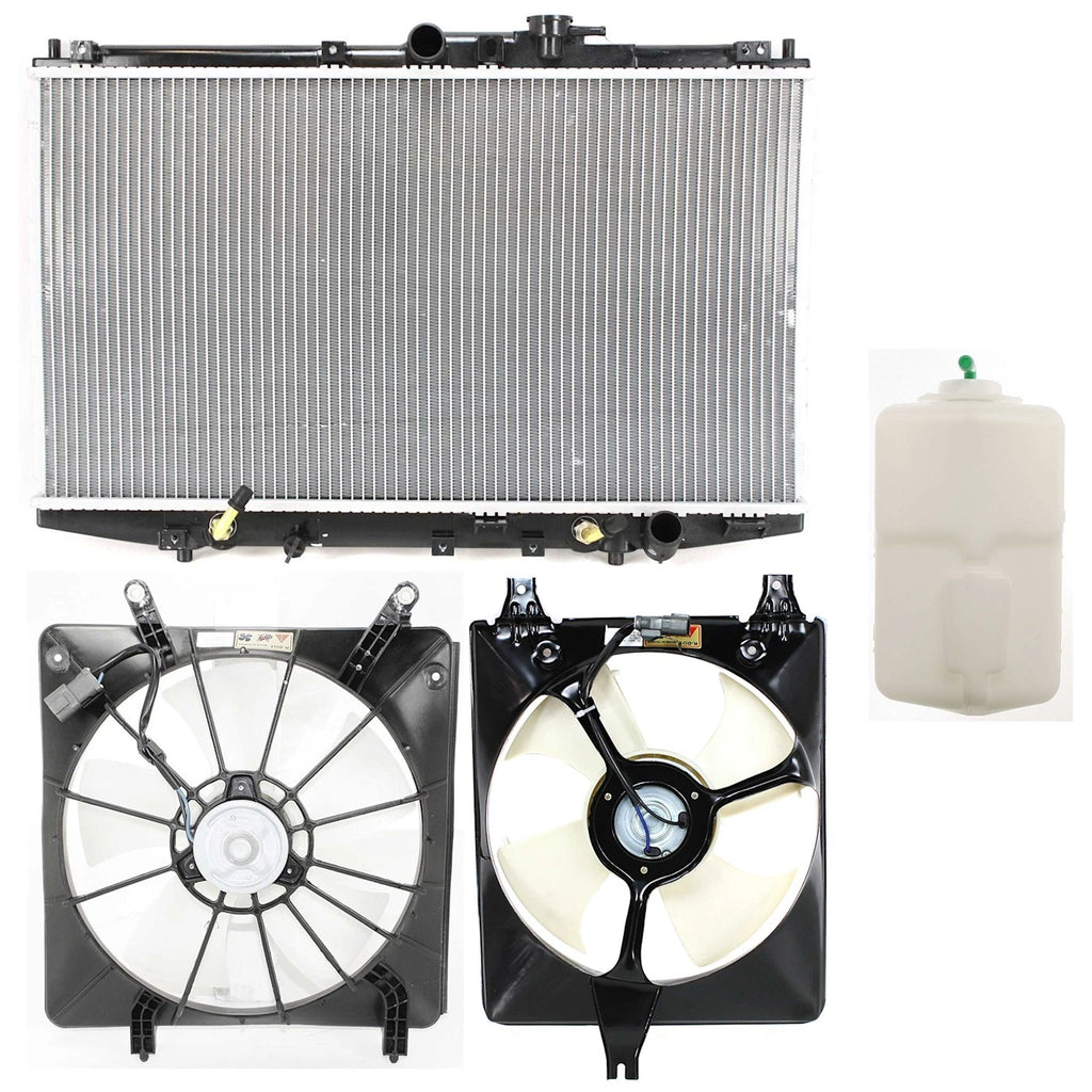 Radiator Kit for Honda Accord (1998–2002) 4 Cyl 2.3L A/T M/T