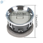 Chrome Dashboard Louver Air Vent for Ford F-150 (2009–2014)