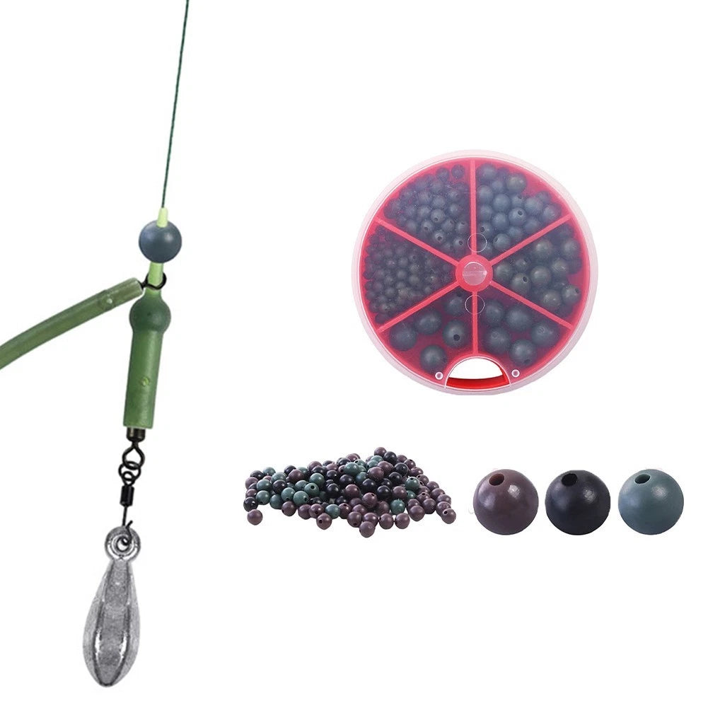 180 Soft Bait Beads for Freshwater Carp Fishing (PE Material)