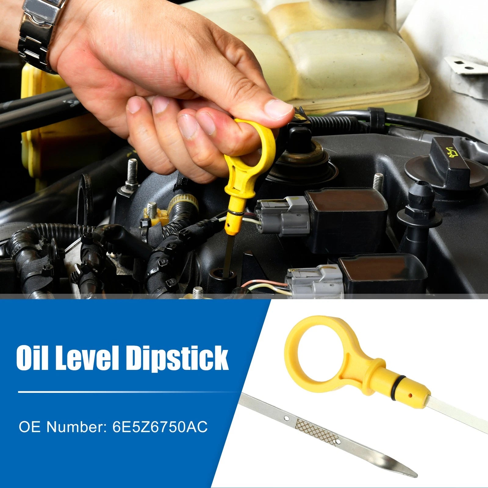 Engine Oil Dipstick for Ford Escape Limited XLT (2001–2012) No.6E5Z6750AC