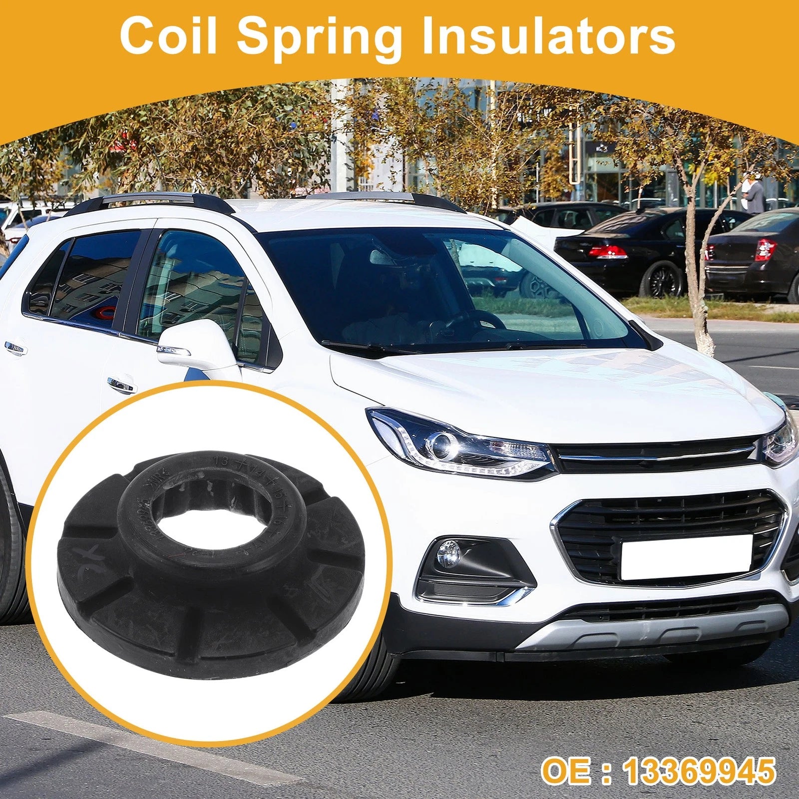 Front Upper Coil Spring Insulators No. 13369945 for Chevrolet Trax (2017–2022)