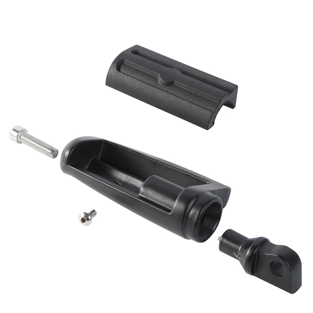 10mm Matte Black Footpeg Pegs for Harley 883 XL1200 Sportster Softail Fatboy