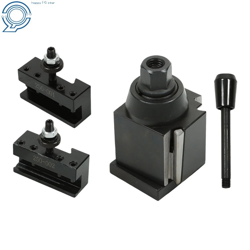3 Pack Wedge Type Quick Change Tool Post Holder for CNC Lathe