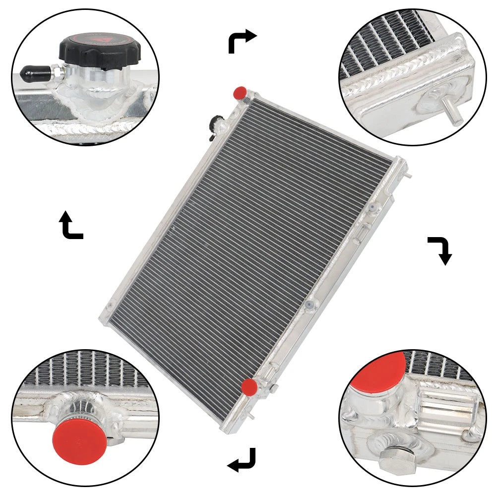 2 Row Aluminum Radiator for Infiniti G35 Coupe (2004-2007)