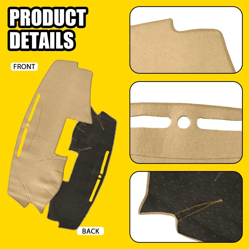 Dash Cover Mat for Toyota Camry (2007–2011) - Beige