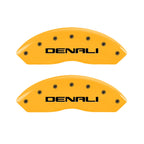Set of 4 Caliper Covers Yellow OEM for 2017–2020 GMC Acadia by MGP