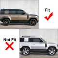 1x Black Rear Wheel Arch Molding for Land Rover Defender 90 110 (2020–2023)