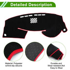 Dashboard Dash Cover for Lexus RX 10 Series RX350 RX450h RX270 (2009–2015) Black Red Set
