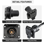 7 Way Trailer Tow Adapter for Porsche Cayenne (2011–2017)