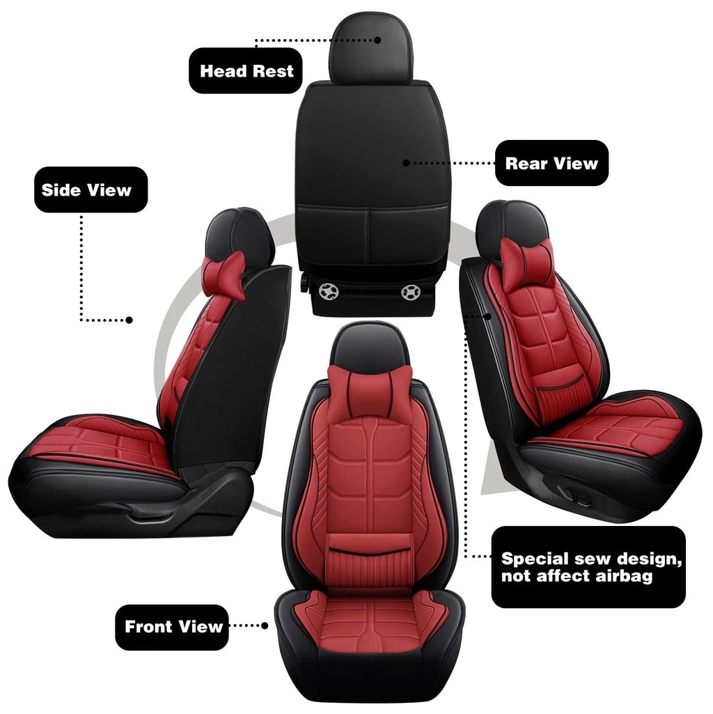 Full Set Leather Car Seat Covers for Toyota RAV4 (5-Seat)