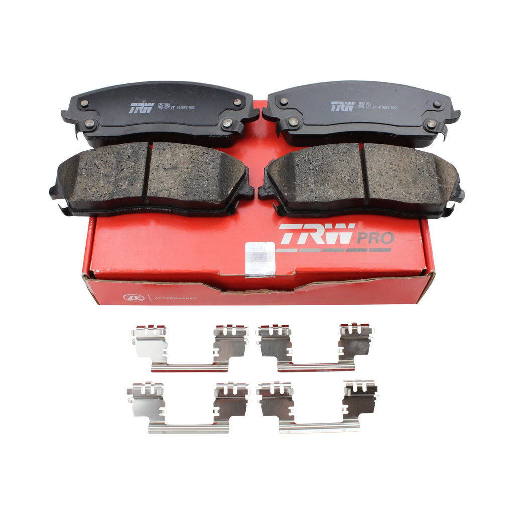TRW Pro Front Ceramic Slotted Brake Pads for Chrysler 300 Dodge Charger Magnum (2005–2010)