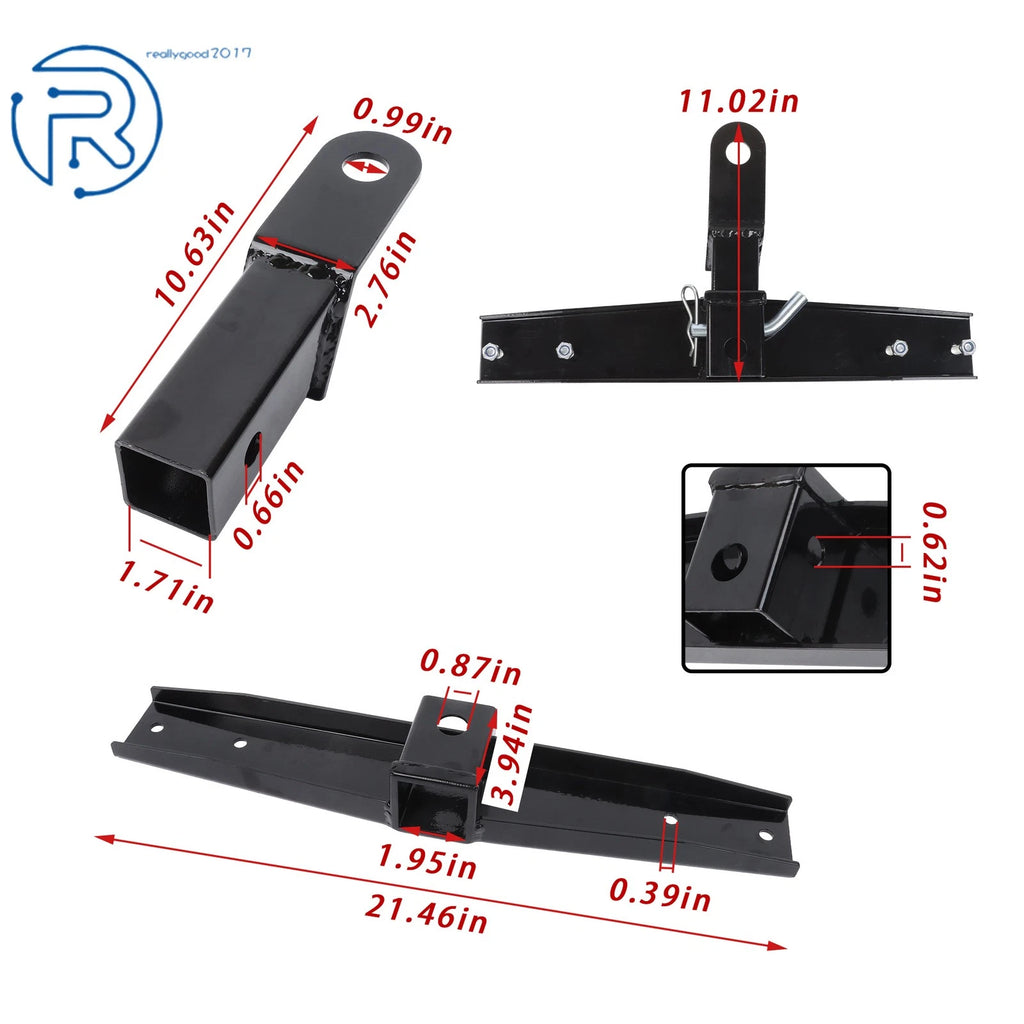 Heavy Duty Trailer Hitch for EZGO TXT Medalist (1994-2013)