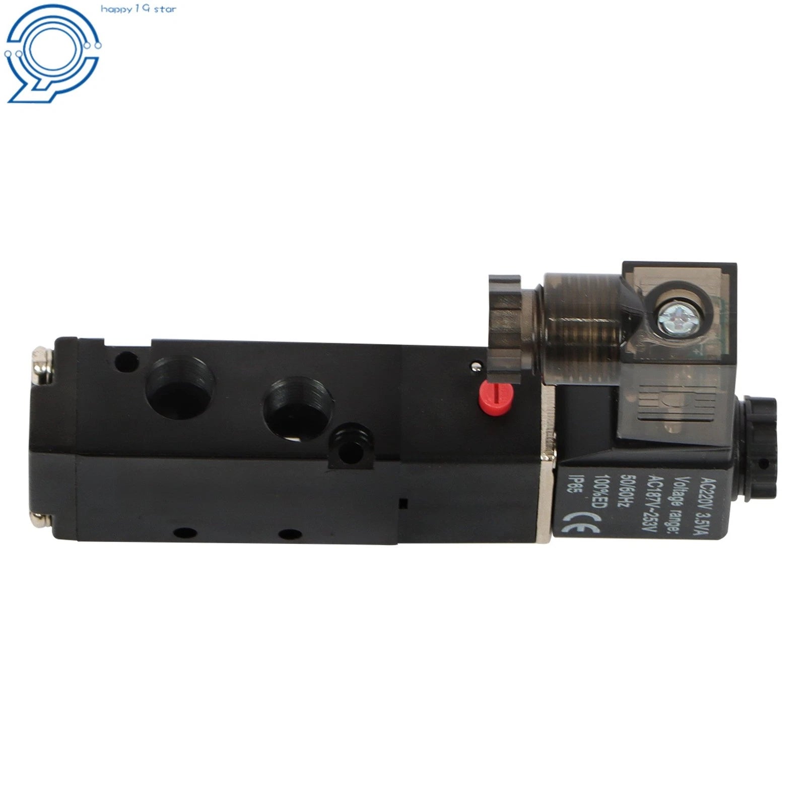 5 Way 24V DC Solenoid Valve for Small Cylinders (1/8 Inch)